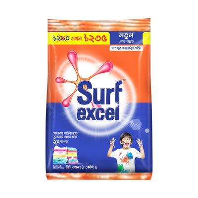 Surf Excel Synthetic Laundry Detergent Powder 500g