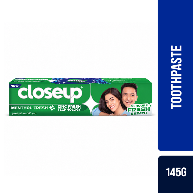 Closeup Toothpaste Menthol Fresh 145g