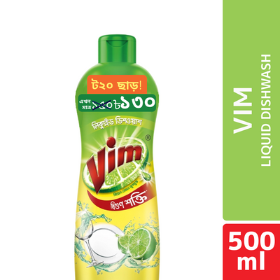 Vim Liquid Dishwash 500ml