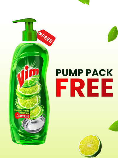 Vim Liquid Dishwash 500ml Pump