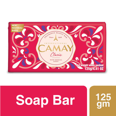 Camay Soap Bar Classic with Sensual Scent 125gm
