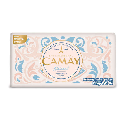 Camay Soap Bar Natural with Fresh Scent 125gm