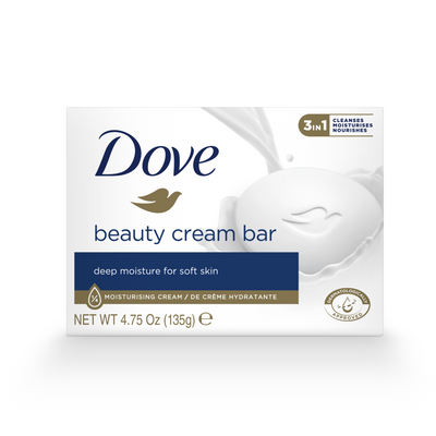 Dove Beauty Bar White (Imported )(UI) 135g