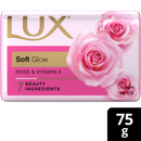 Lux Soap Bar Soft Glow 75g