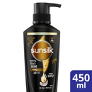 Sunsilk Shampoo Stunning Black Shine 450ml With 75ml Refill Pack Free
