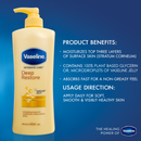 Vaseline Lotion Deep Restore 400ml (Imported)