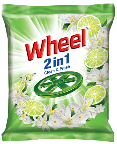 Wheel Washing Powder 2in1 Clean & Fresh 1Kg